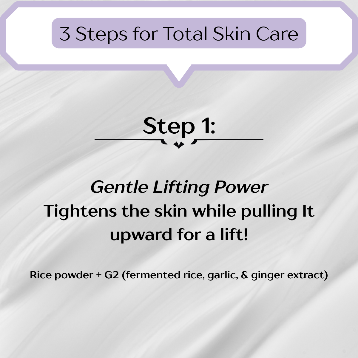 G2 Oil Lifting Mask Cream with Collagen 5 Peptides 8 Hyaluronic Acids Ceramides 50ml Anti-Aging Care for Firm Skin