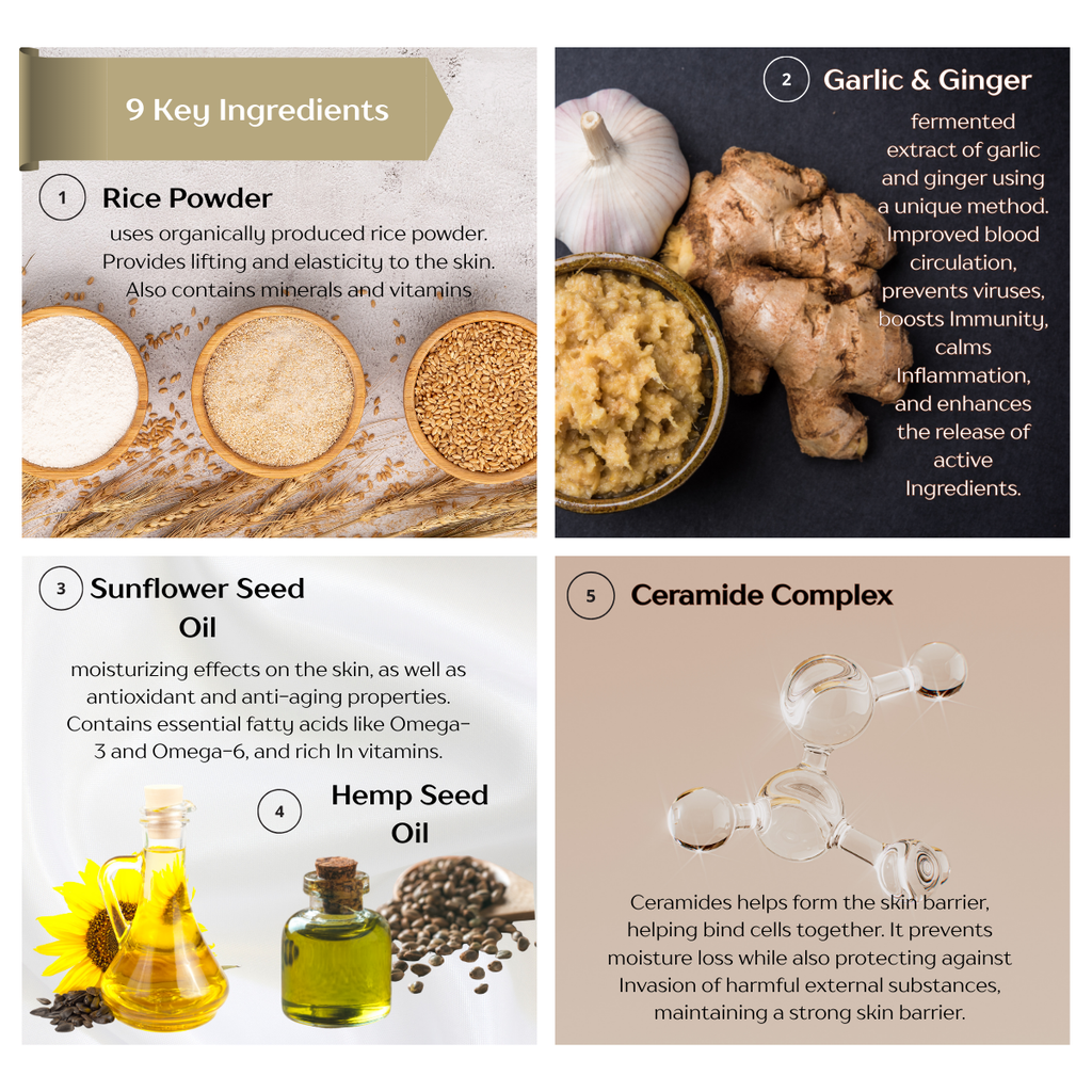 G2 Oil Lifting Mask Cream with Collagen 5 Peptides 8 Hyaluronic Acids Ceramides 50ml Anti-Aging Care for Firm Skin