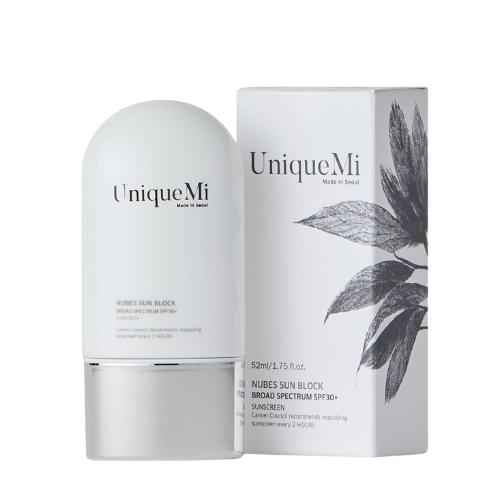 UniqueMi Nubes Sun Block Broad Spectrum SPF30+ Korean SUNSCREEN Lotion for Face and Body