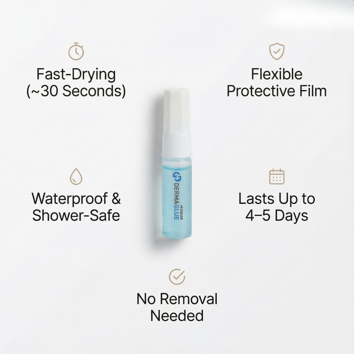 shower safe liquid bandage for sensitive skin